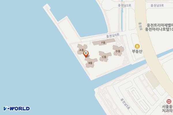 포레나여수웅천디아일랜드 위치 지도 — 전남광주통합특별시 여수시 웅천남4로 17