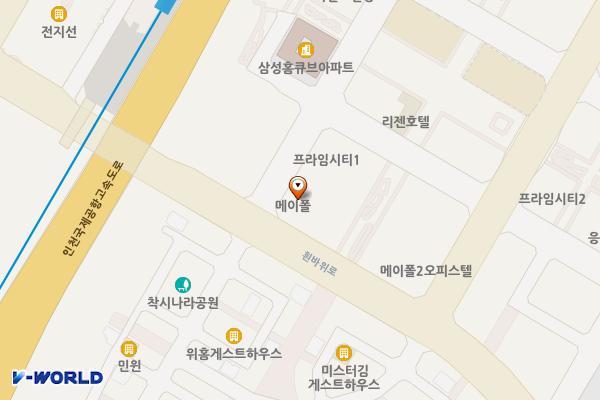 메이폴오피스텔 위치 지도 — 인천광역시 영종구 영종대로162번길 37