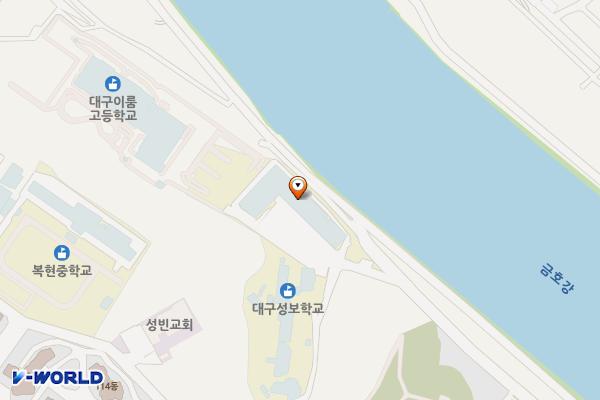 대구 성보학교 위치 지도 — 대구광역시 북구 동북로71길 9-45
