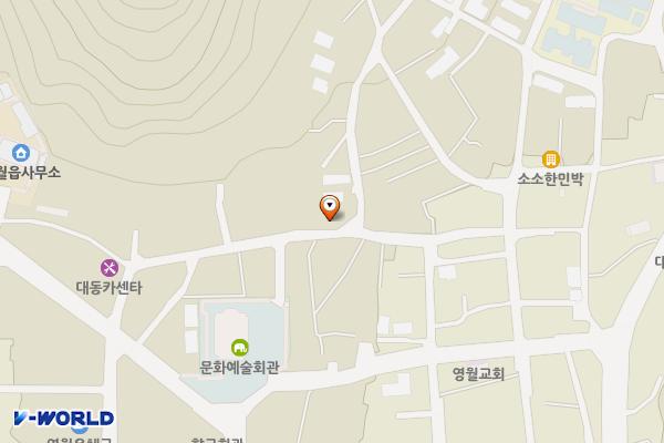 단종로 34번길 45(옆) 위치 지도 — 강원특별자치도 영월군 영월읍 단종로 34번길 45