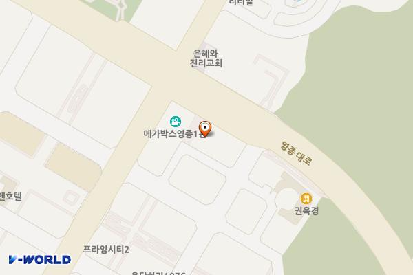 더예스스카이오피스텔 위치 지도 — 인천광역시 영종구 영종대로 190