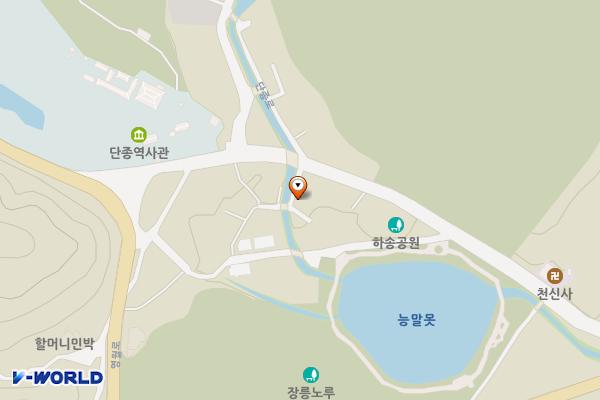 단종로 177-11 앞 위치 지도 — 강원특별자치도 영월군 영월읍 단종로 177-11