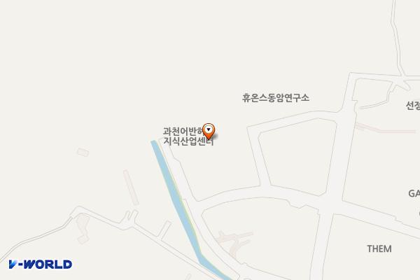 과천어반허브 위치 지도 — 경기도 과천시 과천대로7나길 60