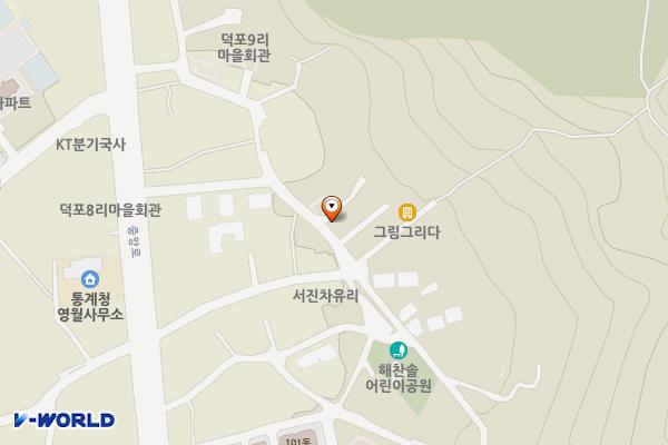 덕포하리1길 47(앞) 위치 지도 — 강원특별자치도 영월군 영월읍 덕포하리1길 47