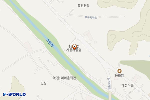 대성자동차공업㈜ 위치 지도 — 충청남도 공주시 유구읍 유구외곽로126