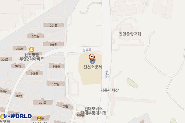 진천소방서 위치 지도 — 충청북도 진천군 진천읍 진광로 93