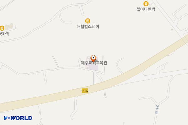 제주교회 위치 지도 — 제주특별자치도 제주시 애월읍 하귀26길 6