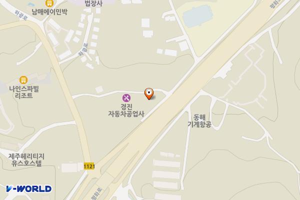 경진자동차공업사 위치 지도 — 제주특별자치도 제주시 애월읍 평화로 2681
