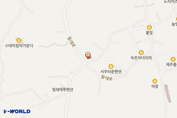 함덕순복음교회 위치 지도 — 제주특별자치도 제주시 조천읍 함대로 35