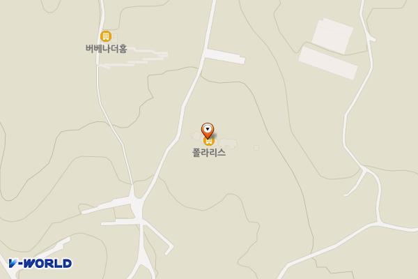 폴라리스 위치 지도 — 제주특별자치도 제주시 애월읍 유수암동3길 45