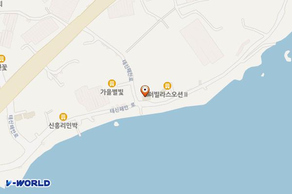 더빌라스오션 위치 지도 — 제주특별자치도 서귀포시 남원읍 태신해안로 271