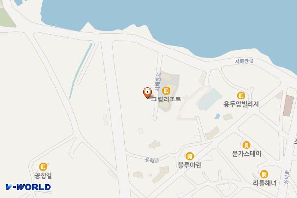 대어 위치 지도 — 제주특별자치도 제주시 서해안로 620-12