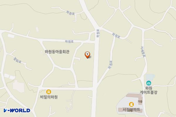 하원마을회 위치 지도 — 제주특별자치도 서귀포시 하원로 29