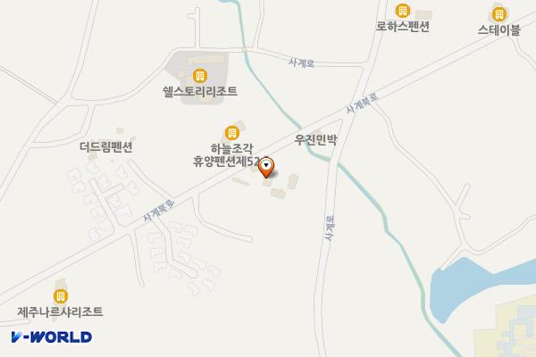 연암재 위치 지도 — 제주특별자치도 서귀포시 안덕면 사계북로 76