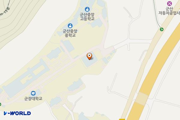 군산중앙고등학교 위치 지도 — 전북특별자치도 군산시 성산면 군장대길 13