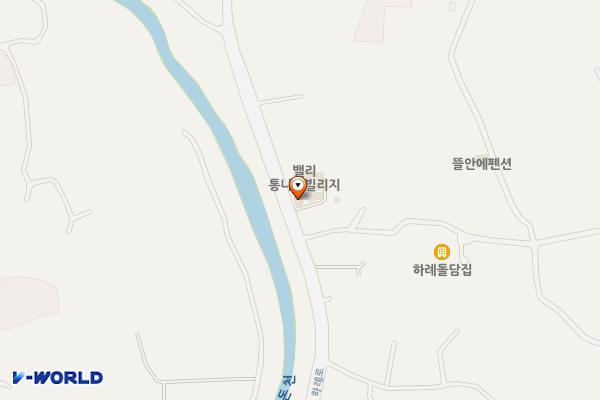 밸리통나무빌리지 위치 지도 — 제주특별자치도 서귀포시 남원읍 하례로 292