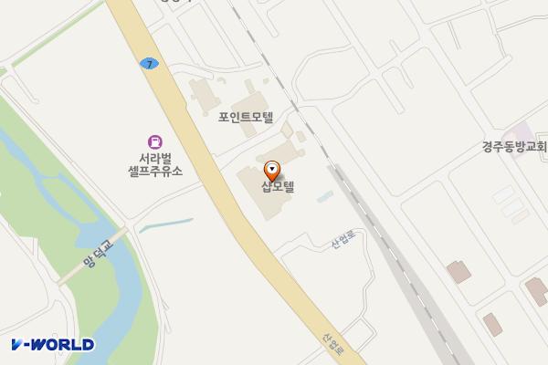 더샾모텔 위치 지도 — 경상북도 경주시 동방원길 4