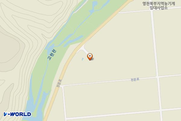 세븐일레븐 위치 지도 — 경상북도 영천시 화북면 천문로 2118