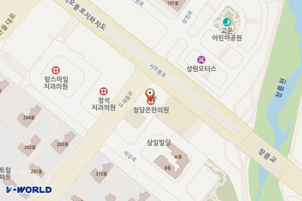 테마시티관리단 위치 지도 — 경기도 고양시 덕양구 도래울로 110