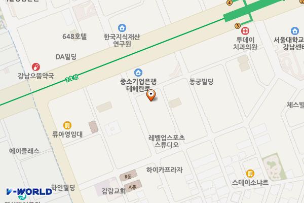 역삼신일유토빌 관리위원회 위치 지도 — 서울특별시 강남구 논현로87길 41