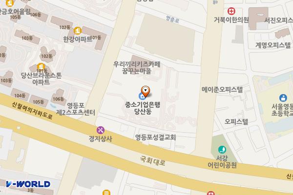 KNK디지털타워운영위원회 위치 지도 — 서울특별시 영등포구 영신로 220