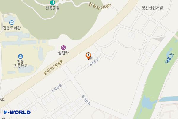 교동파크빌 위치 지도 — 경상남도 창원시 마산합포구 진동면 신성산로 5-7