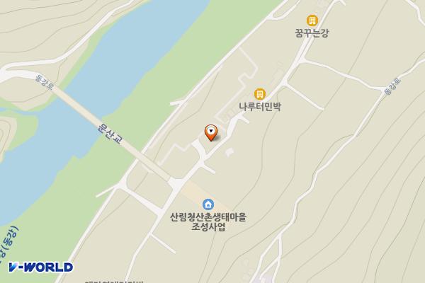 문산주차장 위치 지도 — 강원특별자치도 영월군 영월읍 동강로 1495