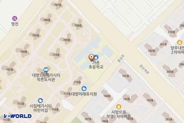 가촌초등학교(민수) 위치 지도 — 경상남도 양산시 물금읍 물금로 139