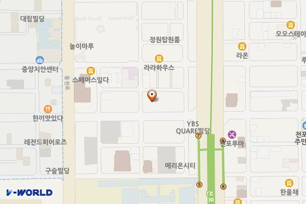 더블루2 관리사무소(SP) 위치 지도 — 부산광역시 부산진구 서전로38번길 65