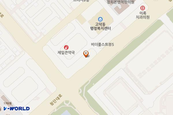 고덕헤리움비즈타워4차 주식회사(SP) 위치 지도 — 경기도 평택시 고덕여염9길 26