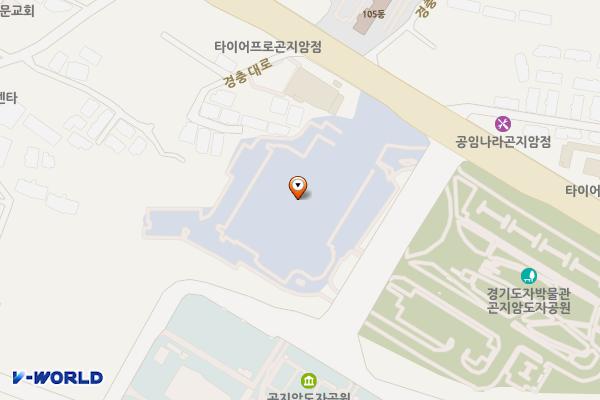 경기도농수산진흥원(민수) 위치 지도 — 경기도 광주시 곤지암읍 경충대로 731