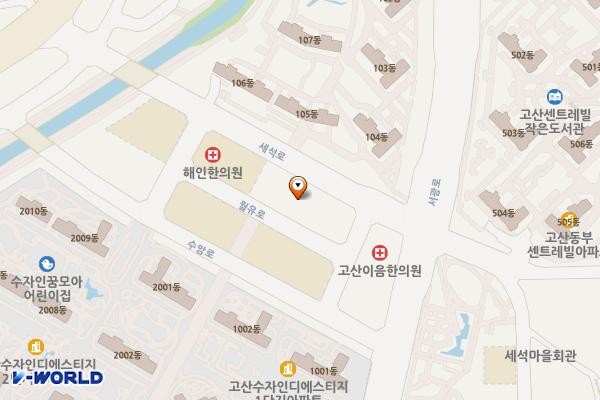 탁종합관리 주식회사(현대본타워) 위치 지도 — 경기도 의정부시 세석로 30