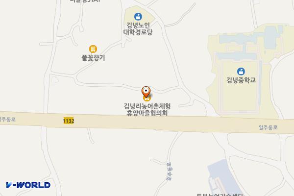 김녕리새마을회(SP) 위치 지도 — 제주특별자치도 제주시 구좌읍 일주동로 2045