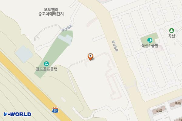 경상북도교육청 경산수학체험센터(SP) 위치 지도 — 경상북도 경산시 삼성현로 110