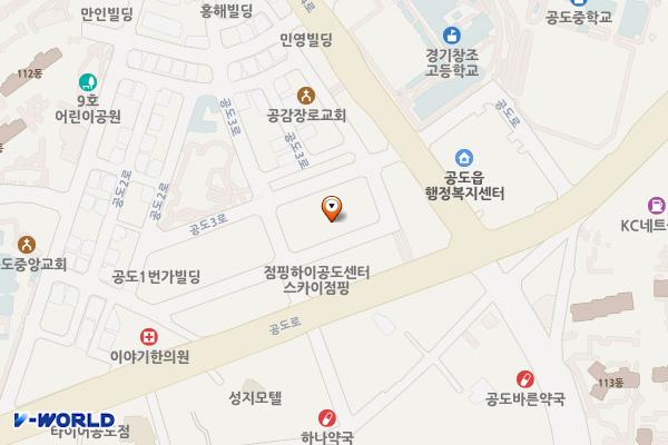 공도2로생고기전문점(안성시) 위치 지도 — 경기도 안성시 공도읍 공도2로 27