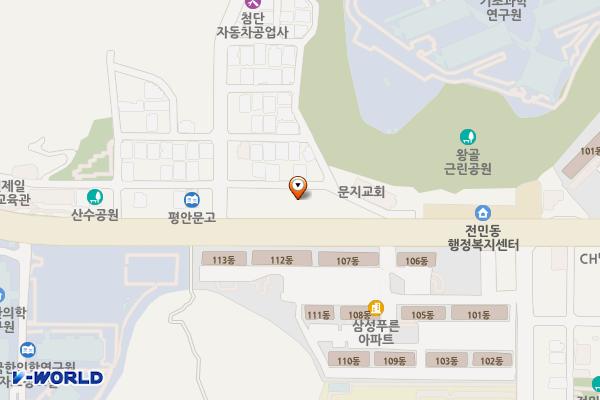 주식회사 더원덴탈(SP) 위치 지도 — 대전광역시 유성구 유성대로1689번길 8-18