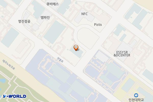 썬파크 주식회사 위치 지도 — 인천광역시 연수구 갯벌로145번길 7-3