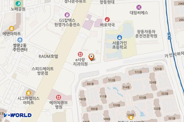 (주)소유파트너스/ 라르플레이스2단지 위치 지도 — 서울특별시 도봉구 도봉로136길 19