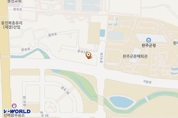 농협은행 주식회사 완주군지부 위치 지도 — 전북특별자치도 완주군 용진읍 운곡2로 3