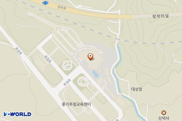 일우공영 (주) 소백산풍기온천리조트지점 위치 지도 — 경상북도 영주시 풍기읍 죽령로 1400