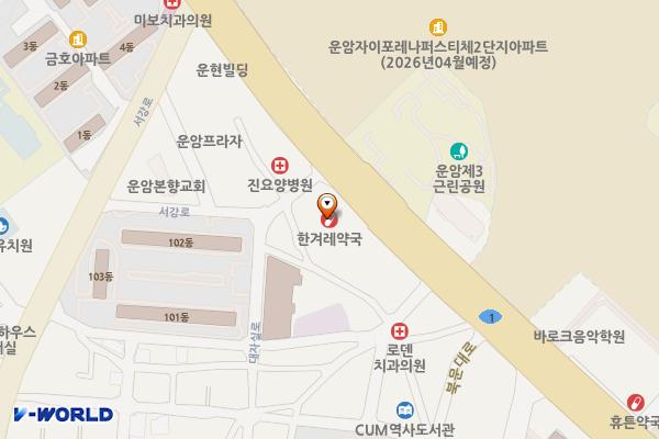 로데오컨설팅(주) 위치 지도 — 전남광주통합특별시 북구 북문대로 117
