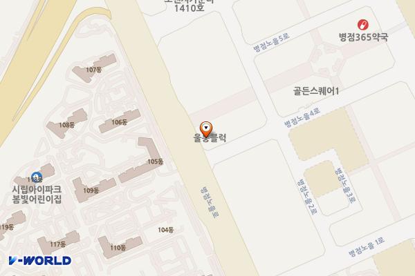 병점 노블레스 상가 관리단 위치 지도 — 경기도 화성시 병점노을4로 5