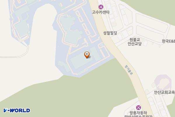 한국전기연구원24 위치 지도 — 경기도 안산시 상록구 항가울로 111