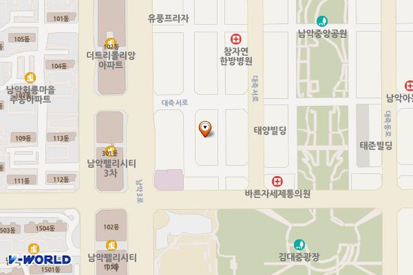더스타일파킹프라자 관리단 위치 지도 — 전남광주통합특별시 무안군 삼향읍 대죽서로15번길 16