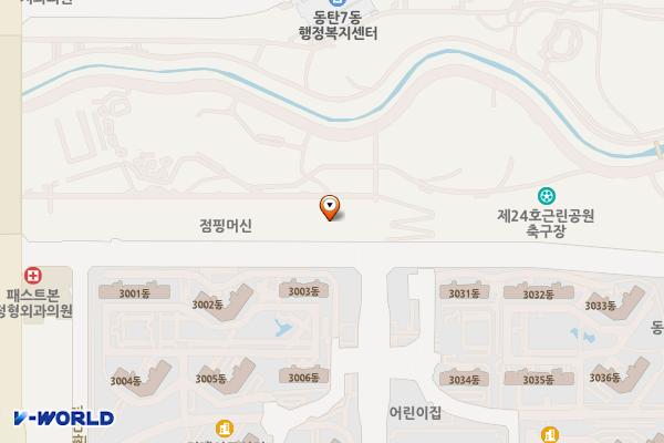 에비뉴233프라자/주식회사 대광 위치 지도 — 경기도 화성시 동탄대로6길 29