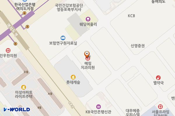 맨하탄빌딩관리단(SP) 위치 지도 — 서울특별시 영등포구 국제금융로6길 33
