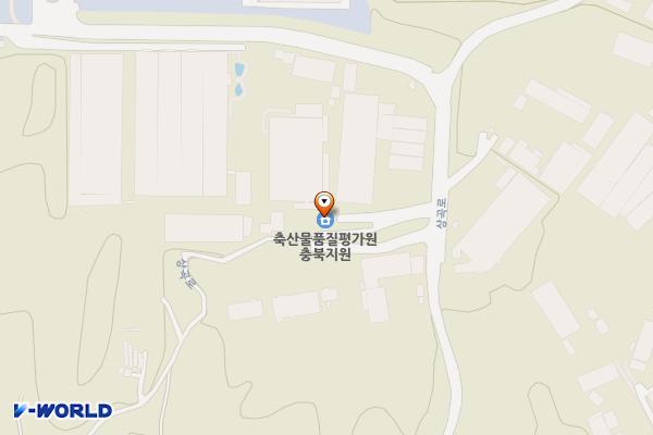 축산물품질평가원 충북지원(SPT) 위치 지도 — 충청북도 음성군 삼성면 상곡로 45