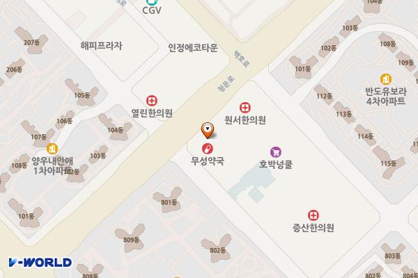 아르누보시티 / 아르개발(T) 위치 지도 — 경상남도 양산시 물금읍 청운로 178