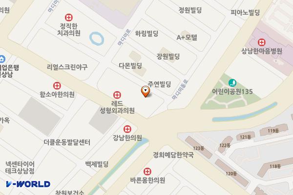 모아엔트몰번영회(T) 위치 지도 — 경상남도 창원시 성산구 마디미로43번길 10