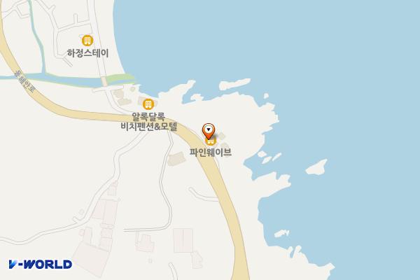 김미란(파인웨이브)(SP) 위치 지도 — 경상북도 포항시 남구 구룡포읍 동해안로 4482